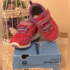 Stride Rite Girls Pink Sneakers